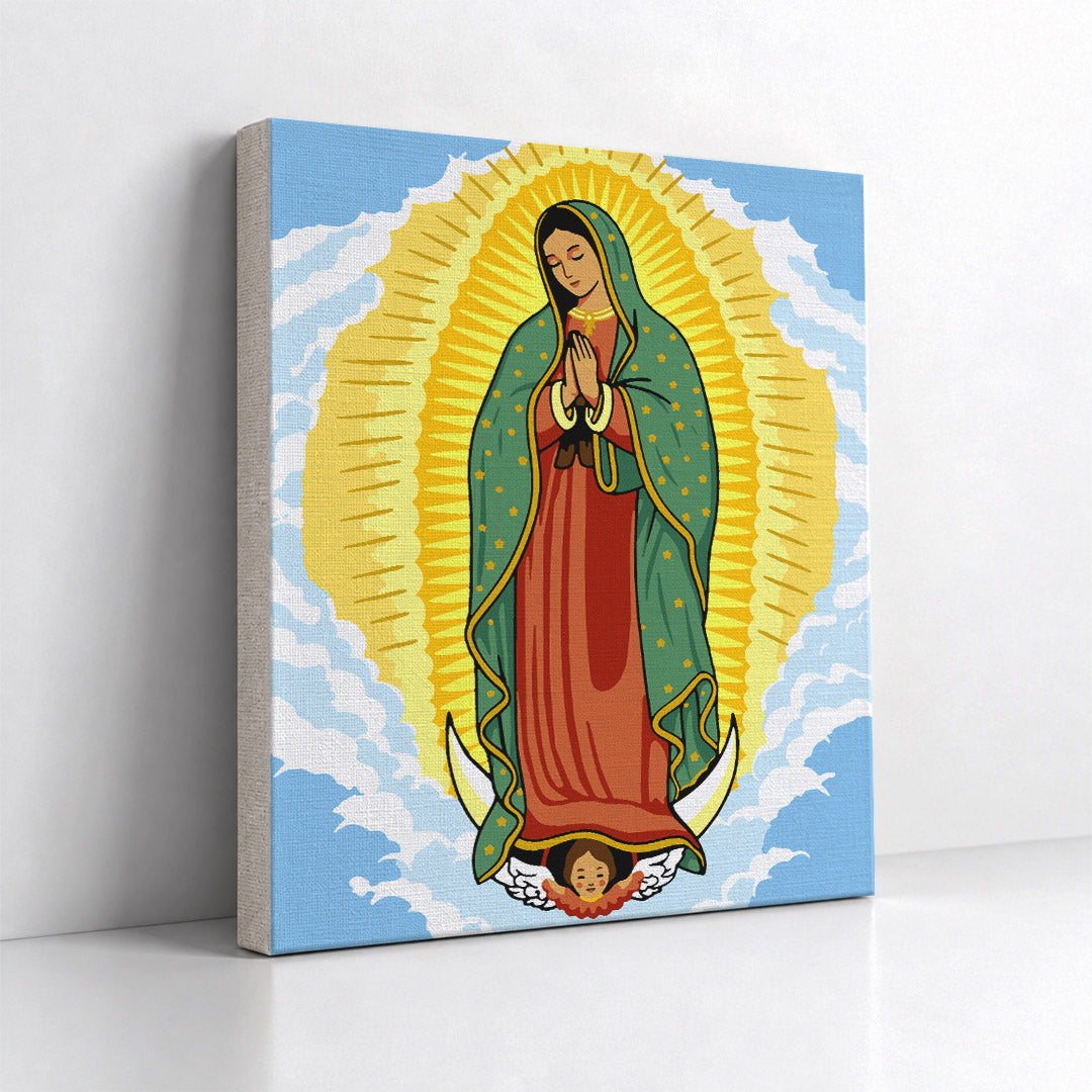 Kit Números – Virgen Guadalupe – Realista