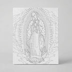 Kit Números – Virgen Guadalupe – Realista