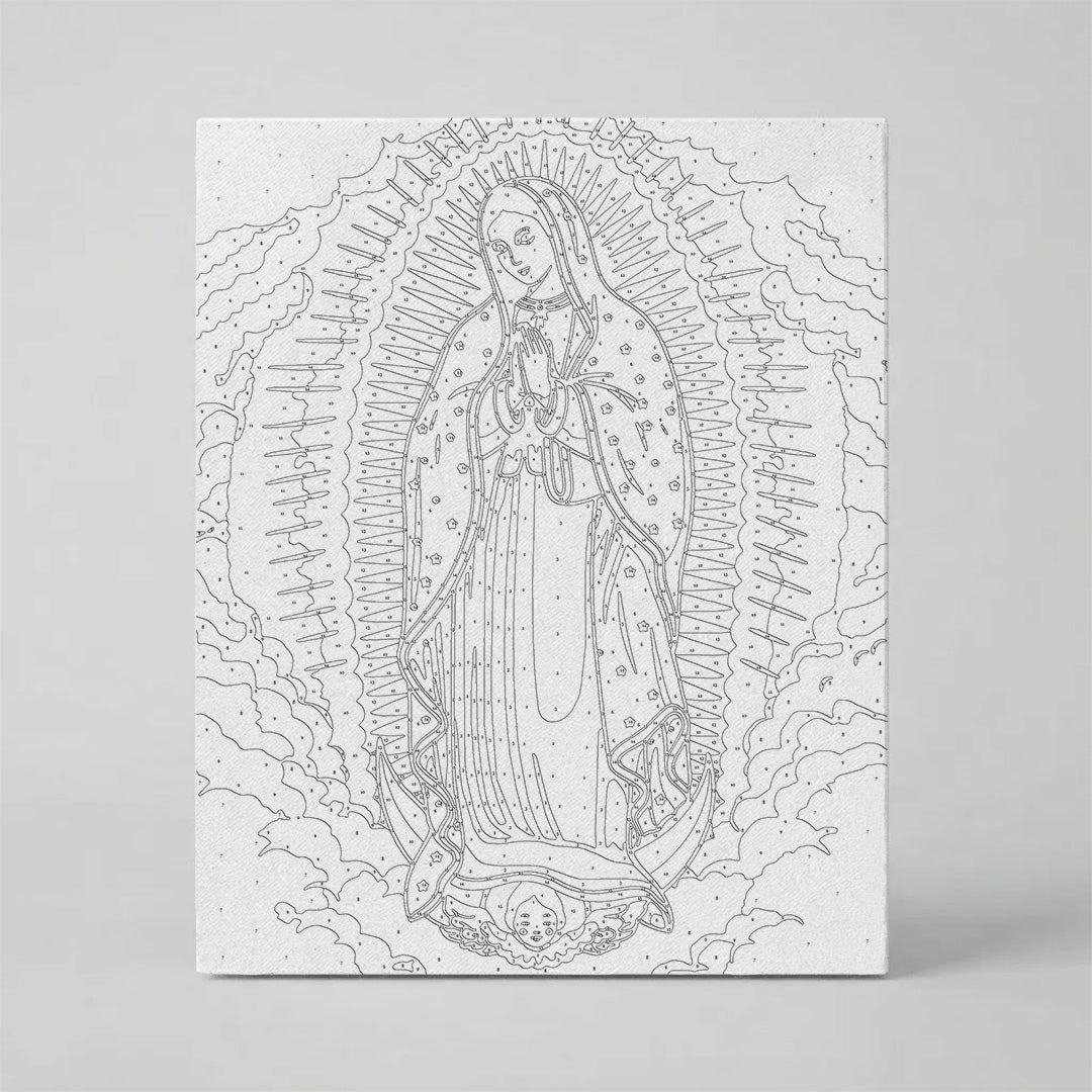Kit Números – Virgen Guadalupe – Realista