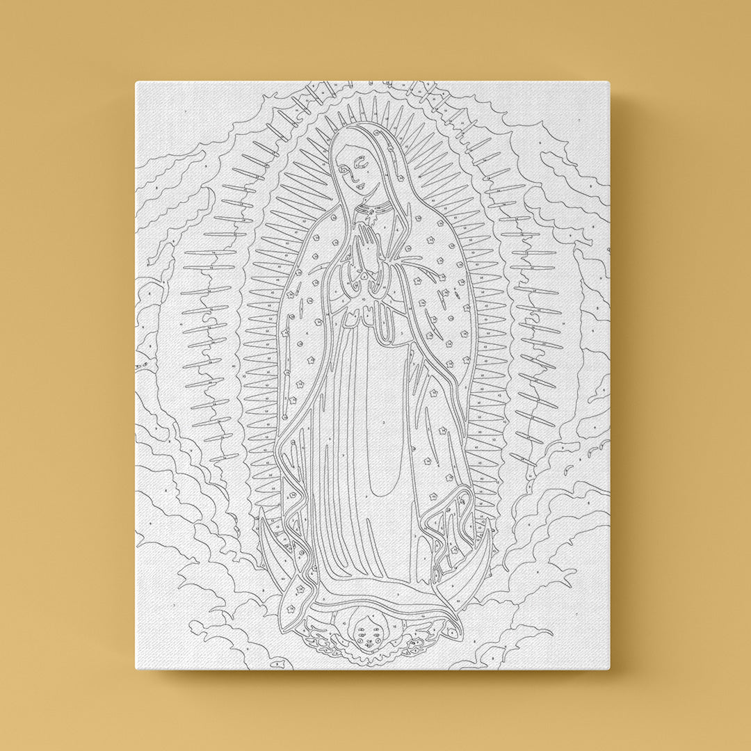 Kit Números – Virgen Guadalupe – Realista
