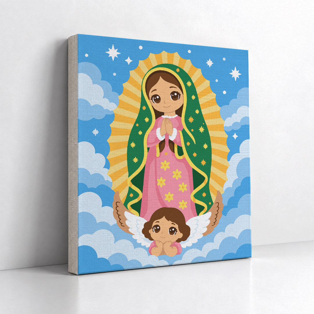 Kit Números – Virgensita Guadalupe – Realista