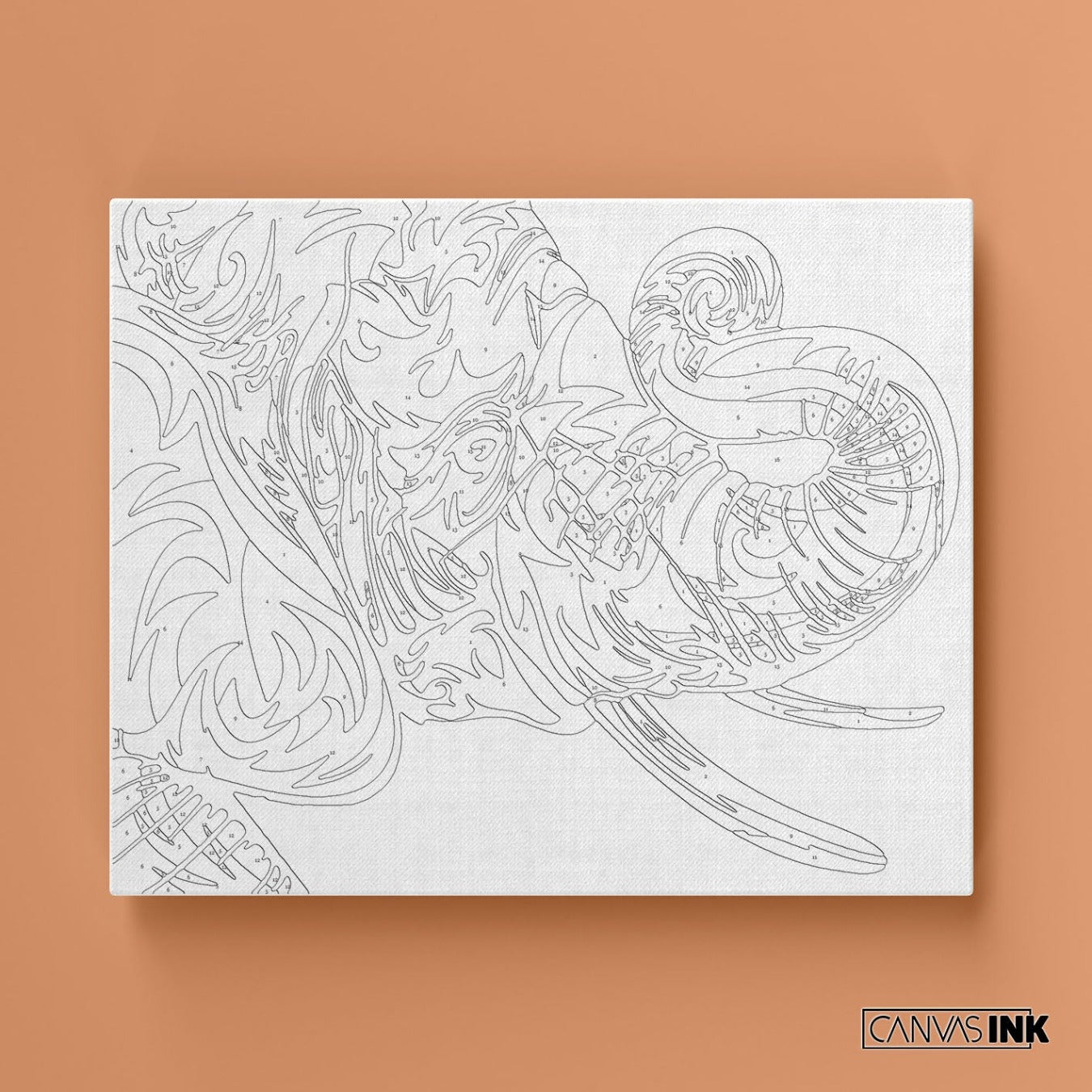 Elefante - Kit números - Números