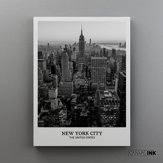 Lienzo Single - New York Poster
