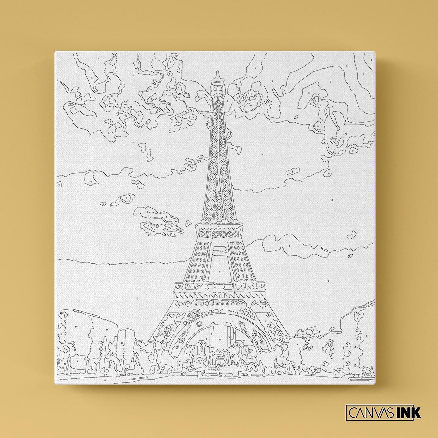 Paris - Kit números - Números