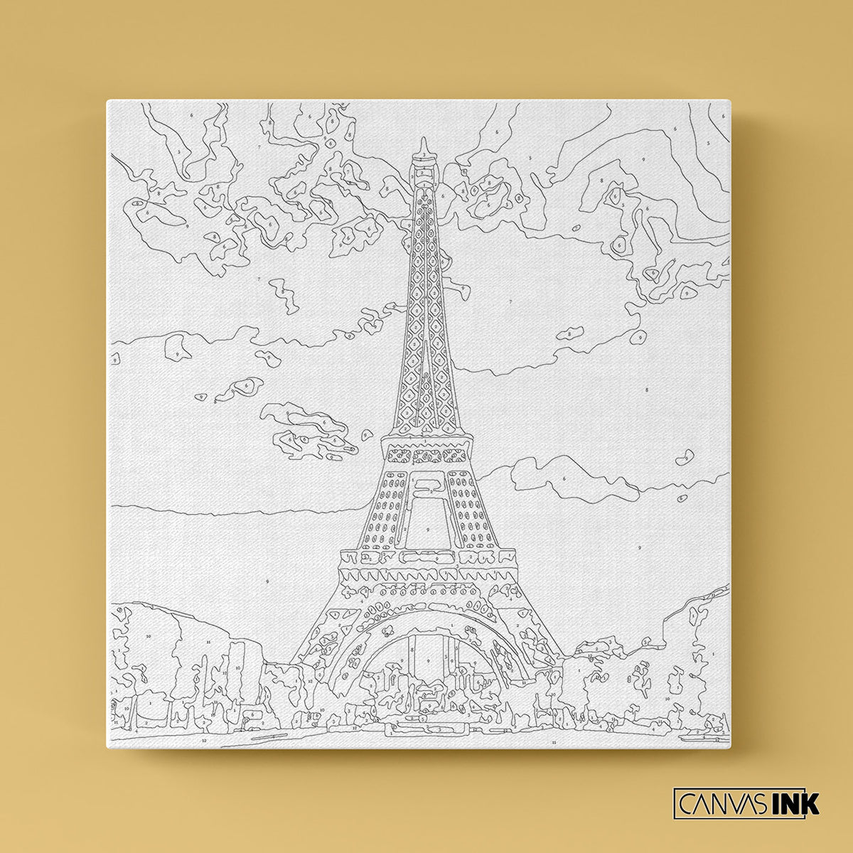 Paris - Kit números - Números