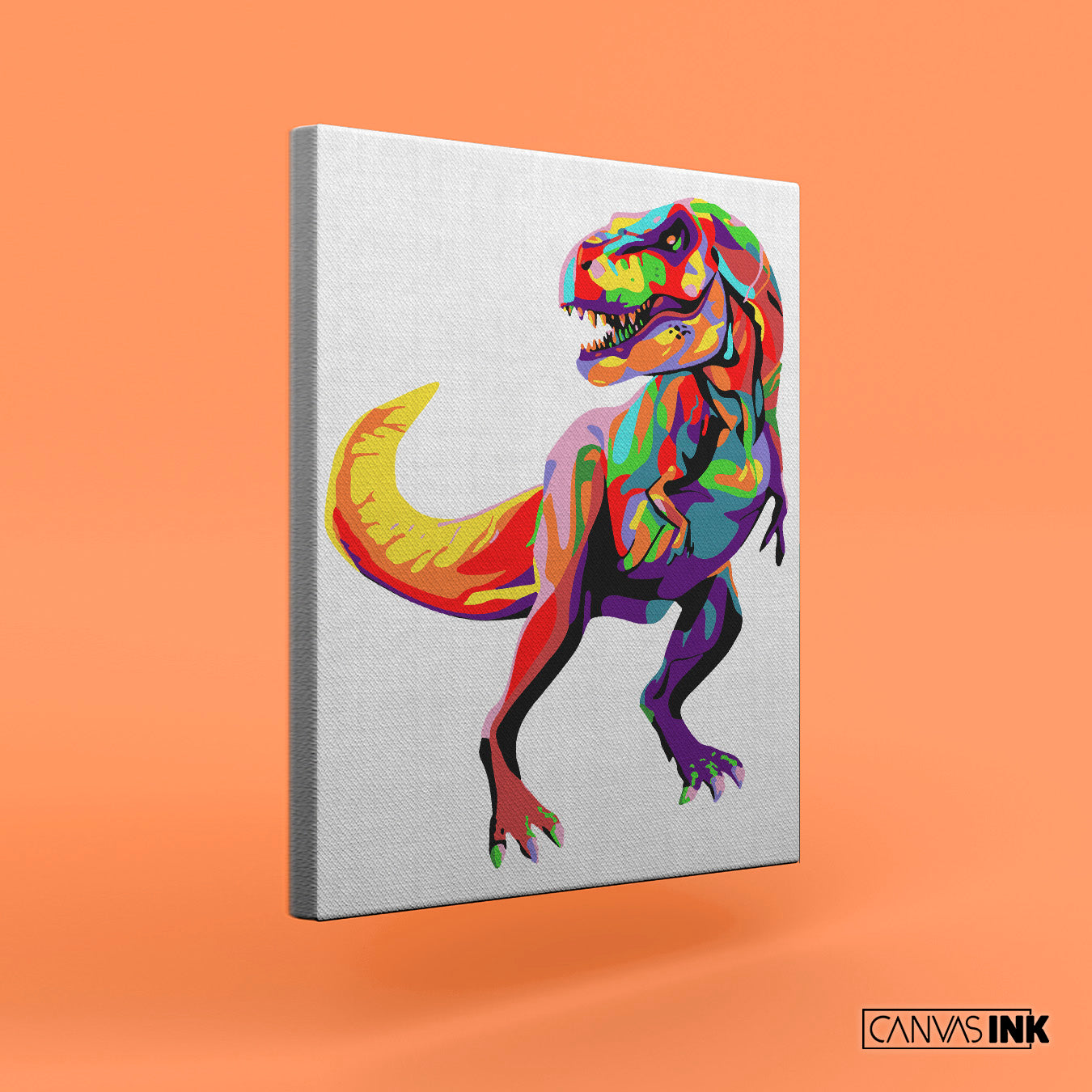 Dinosaurio pintar por números- Kit de Pinturas por Números Paint