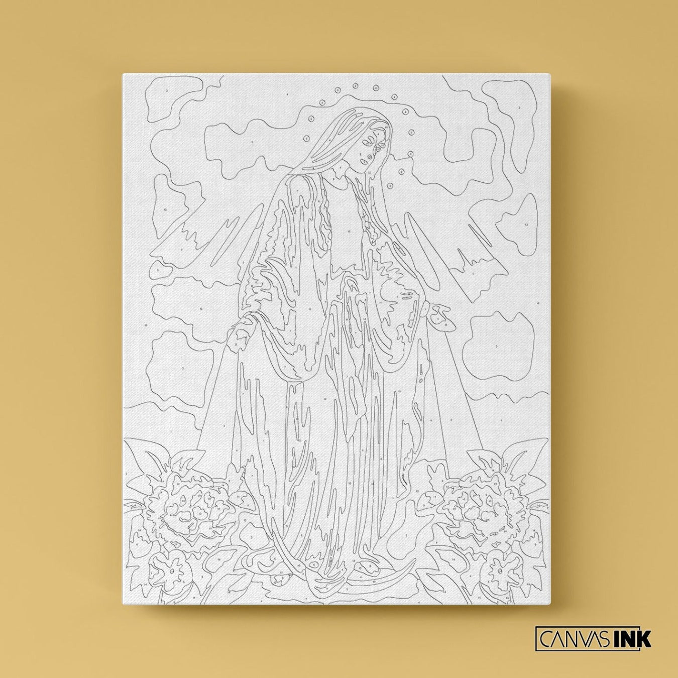 Virgen - Kit números - Números